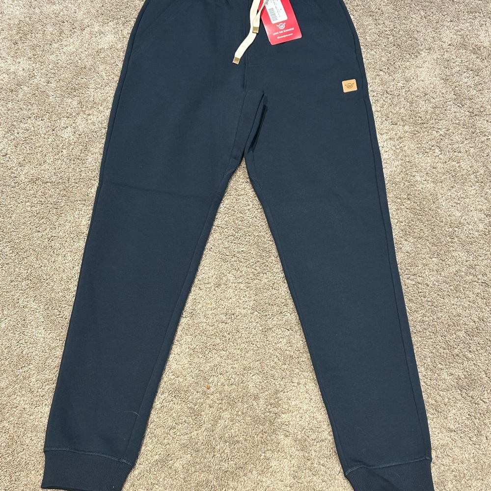 Moosejaw Mountaineering Long Weekend Navy Jogger Sweatpants